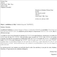 Publié le 11 mars 2019 régis delanoë. Modeles Et Exemples Lettre De Motivation Directe Et Courte Modeles De Cv