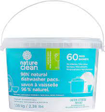 So as my title states we don't own a dishwasher, however i often receive samples of dishwasher pods in the mail and they are just hanging out in the kitchen beneath the sink. Amazon Com Nature Clean Automatic Dishwasher Pacs Unscented 60 Count Health Personal Care