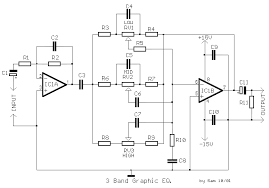 3 Band Graphic Equalizer Circuit 1326384498 Circuit Equalizer Diy Audio Projects