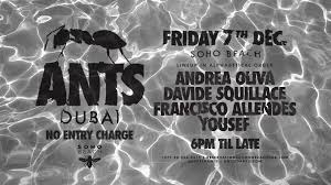 Correct the dictionary lists all entries in alphabetical order. Soho Beach Dxb Presents Ants Platinumlist Net