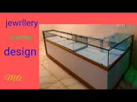 jewellery counter design and furniture counter design - YouTube