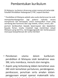 Membentuk suatu kurikulum pembelajaran asas bahasa isyarat malaysia untuk kegunaan dalam sesi pengajaran dan pembelajaran bim (mohamed sazali shaari, 2004). Pembentukan Kurikulum