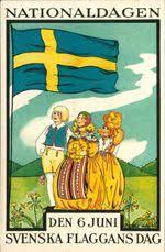 Und damit an dem offiziellen flaggentag alle etwas zum schwenken haben, wird im kindergarten extra vorher noch eine flagge gebastelt. Pin Pa Sweden