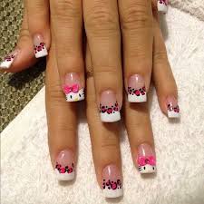 50 Hello Kitty Nail Designs Cuded Cute pictures of hello kitty and friends!