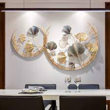 Check spelling or type a new query. Buy Wjqq 3d Ginkgo Leaf Metal Wall Art Decor Large Nature Art Decorative Metal Wall Mounted Sculpture Luxury Gifts For Living Room Bedroom Kitchen Decoration 110 X 67cm Online In Turkey B08pyttf8g