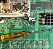 Repair of a Cisco 2960G switch with amber LED via RAM chip ...
