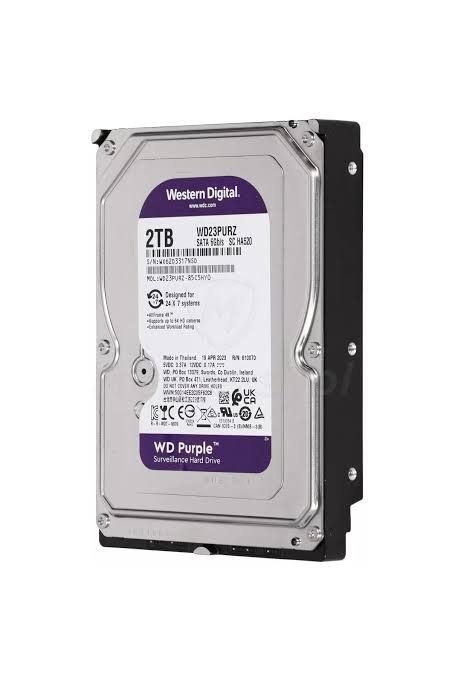 WD PURPLE 3,5″ 2TB 64MB 5400RPM WD23PURZ