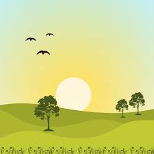  Gambar Matahari Terbit Lanskap Clipart Landskap Grafik Matahari Terbit Png Dan Vektor Untuk Muat Turun Percuma Fotografi Alam Estetika Langit Lanskap