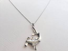 Hammerhead Shark Necklace In Sterling Silver Fish Jewelry Etsy In 2021 Shark Necklace Shark Jewelry Fish Jewelry
