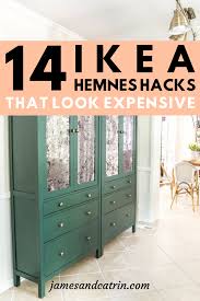 14 Ikea Hemnes Hacks That Look Expensive James And Catrin In 2020 Ikea Hemnes Ikea Furniture Hacks Ikea Hemnes Hack