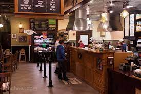 Pin By Marcelo K On Interior L Potbelly Sandwich Shop Restaurant Design Commercial Interior Design