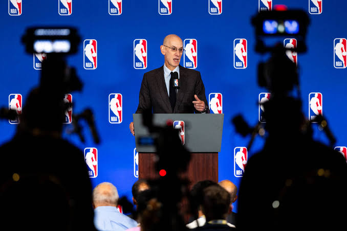 NBA Commissioner Adam Silver addresses reporters regarding league governance, do AI tạo