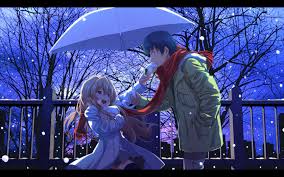 Couple anime characters digital wallpaper, naruto, blush, boy. Best 29 Anime Couples Desktop Backgrounds On Hipwallpaper Romantic Couples Wallpapers Couples Fairy Tail Wallpaper And Romantic Couples Campfire Wallpapers