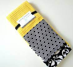 Contemporary Kitchen Towel Set Yellow Black And White Kitchen Towel Set Gray And White Kitchen Contemporary Kitchen