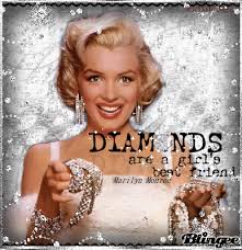 Some girls find some piece of mind in a trust fund that banks recommend. Diamonds Are A Girl S Best Friend Marilyn Monroe S Quote Original Blingee By Moithe Diamond Are A Girls Best Friend Marilyn Monroe Girls Best Friend