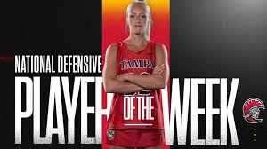Tampa's Dani Waters Named National Defensive Player of the Week by ...