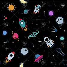 Groups they admin or create will appear here. Vector Flat Space Seamless Pattern Background Cute Template Royalty Free Cliparts Vectors And Stock Illustration Image 71137843