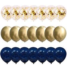 The top countries of suppliers are. Graduation Party Decorations Navy Blue And Gold Confetti Balloons 60 Pcs 12 In Metallic Chrome Birthday For Baby Shower Boy S Outerspace Educational Toys Planet