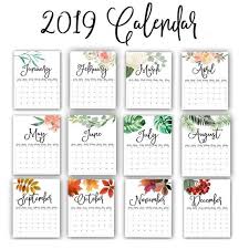 Zum ausdrucken eignet sich der. Hey Diesen Tollen Etsy Artikel Fand Ich Bei Https Www Etsy Com De Listing 579001365 2019 Kalender Aquarelle Blume Druckbarer Kalender Kalenderideen Kalender