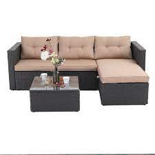 1 weekendhere is a list of tools and supplies i used in this project. Steward Outdoor 3 Piece Rattan Sectional Seating Group With Cushions In 2021 Outdoor Sectional Sofa Outdoor Furniture Sale Seating Groups