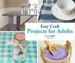 The roses are made with a glue gun, too, and the technique works on not only pillows, but diy wall art, pallet signs and pretty much anything else you might dream of. 76 Easy Craft Projects For Adults Favecrafts Com