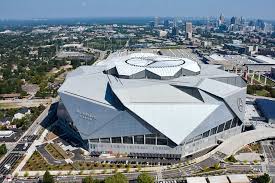 The iconic stadium, the largest fixed dome structure in the world, is situated on 52 acres of land in the city's central business district and is home to the nfl's saints, as well as two major college football bowl games: Mercedes Benz Stadium Buro Happold