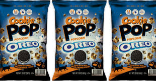 Next, layout oreo cookies on parchment paper. Snack Pop Oreo Cookie Popcorn Is Back With A Fun Halloween Twist Geekspin