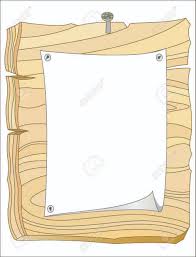It's lightweight, simple to hang, and won't wrinkle. Wooden Bulletin Board With White Paper And Blank Space For Text Royalty Free Cliparts Vectors And Stock Illustration Image 47247317