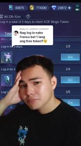 Replying to @_joshv2 Umasa karin ba sa KOF free token? Same😭💔 #franca  #franco #mlbb #ml #joshvergara #intersectionthings