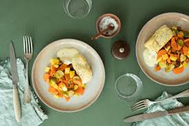Merlu Au Fromage Frais Moutarde Et Trois Legumes Rotis Recette Fromage Frais Recette Merlu Alimentation