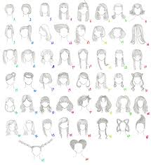 Long locks flowing behind a character showing body and volume in the hair as well as length. 50 Female Anime Hairstyles By Anaiskalinin On Deviantart