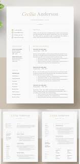 Matching business cards and icons. 50 Best Cv Resume Templates 2020 Design Graphic Design Junction