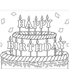 You may send these cards via email. Printable Coloring Birthday Cards For Grandma Best Happy Birthday Wishes
