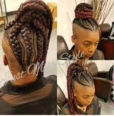 Pin By Teshia Miller On Hair Braids With Shaved Sides Shaved Side Hairstyles Hair Styles