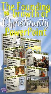 Christianity In Ancient Rome Activity Great Powerpoint For A Lesson On The Founding Growth World History Teaching Ancient Rome Lessons World History Lessons