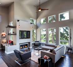 Small pops of bright red. 30 Wonderful Grey Walls With Wood Floors Inspirations For All Rooms In Your House Jimenezphoto