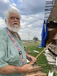 Tornado cut short Wednesday service, tore off church wall · Texans