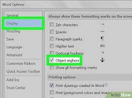 You can add the object position button to the quick access toolbar. How To Anchor An Image In Word 9 Steps With Pictures Wikihow