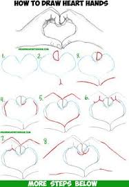 To learn how to draw hands, first of all, you need to learn proportions and be able to apply your anatomical knowledge in practice. How To Draw Heart Hands In Easy To Follow Step By Step Drawing Tutorial For Beginners And Intermediates How To Draw Step By Step Drawing Tutorials Easy Drawing Tutorial Como