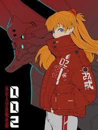 This anime jacket is made from the cotton and dacron material so it's comfortable and warm to wear at any time of year. Neon Genesis Evangelion Red Jackets Mech Twintails Long Hair Redhead Anime Girls 2d Anime Asuka Lang Wallpaper Resolution 2945x3886 Id 1130189 Wallha Com