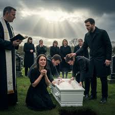The family gathered to perform the funeral prayer for their son. Only his  head, all that remained of him, was brought for burial. In their grief,  they stood together, offering their final