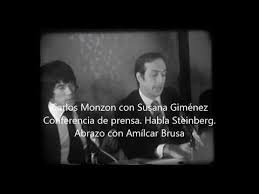 'susana me enseñó muchas cosas' así hablaba el ex boxeador, carlos monzón, de susana jiménez. Carlos Monzon Conferencia De Prensa Sheraton 1979 Llega Con Susana Gimenez Youtube