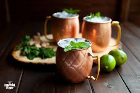 Moscow Mule With Ginger Syrup Imperial Sugar Mint Simple Syrup Summertime Cocktail Ginger Cocktails