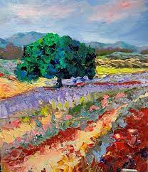 Tabor tools h31a hori hori garden knife, soil knife, landscaping and weeding tool, ideal for gardening, hunting, camping and metal detecting, with strong pu leather sheath and stainless steel blade. Landscape Tuscany Italy Landscape Palette Knife Impasto Oil Painting Painting By Vita Schagen Saatchi Art