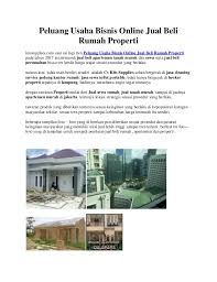 Banyak iklan apartemen dan rumah dijual di berbagai lokasi. Cv Kits Supplies Peluang Usaha Bisnis Online Jual Beli Rumah Properti