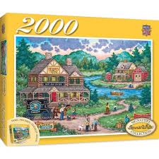 4.8 out of 5 stars. Masterpieces Inc Signature Series Adirondack Anglers 2000 Piece Jigsaw Puzzle Target