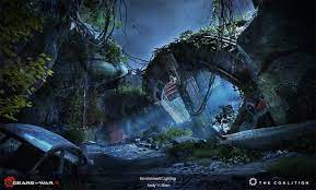 The Coalition Gears Of War 4 Art Blast Artstation Magazine Gears Of War Art War