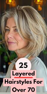 25 Hairstyles for Women Over 70 with Thick Hair