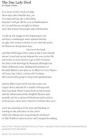Frank O Hara