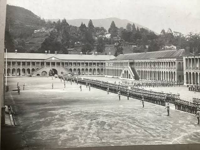 1915 pic of Wellington Contonment in Ooty